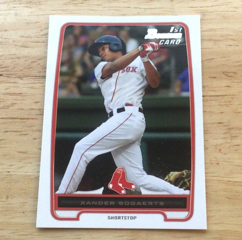 Bowman Prospects #BP105 2012 Xander Bogaerts - 1st Bowman - Imagen 4 de 7