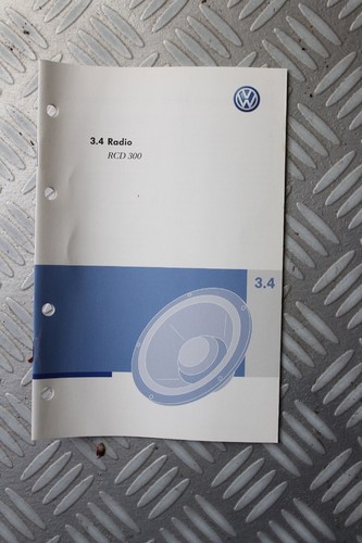 RCD 300 Radio Anleitung 251556RA300 VW Golf Plus 1.9 TDI 1K/1KP/5M/1KM