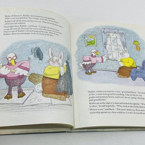 Three Friends Find Spring Delton Vintage Children Book Christmas Winter Picture - Picture 5 of 12
