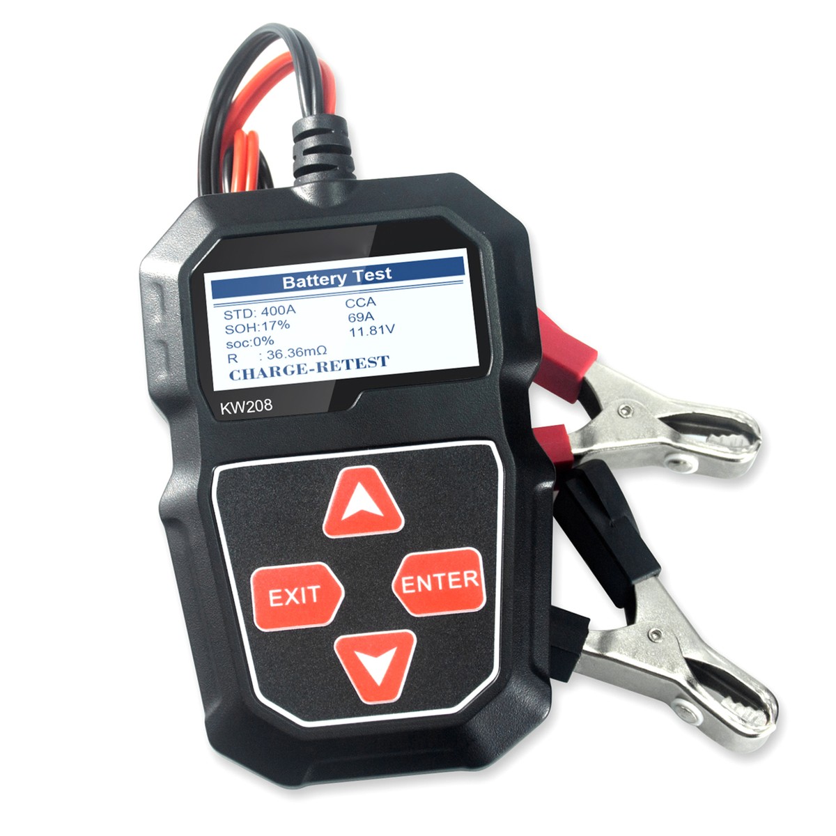 Car Tester Digital 100- 2000CCA Cranking Test Analyzer S9O9 Car Tester Digital 100- 2000CCA Cranking Test Analyzer S9O9