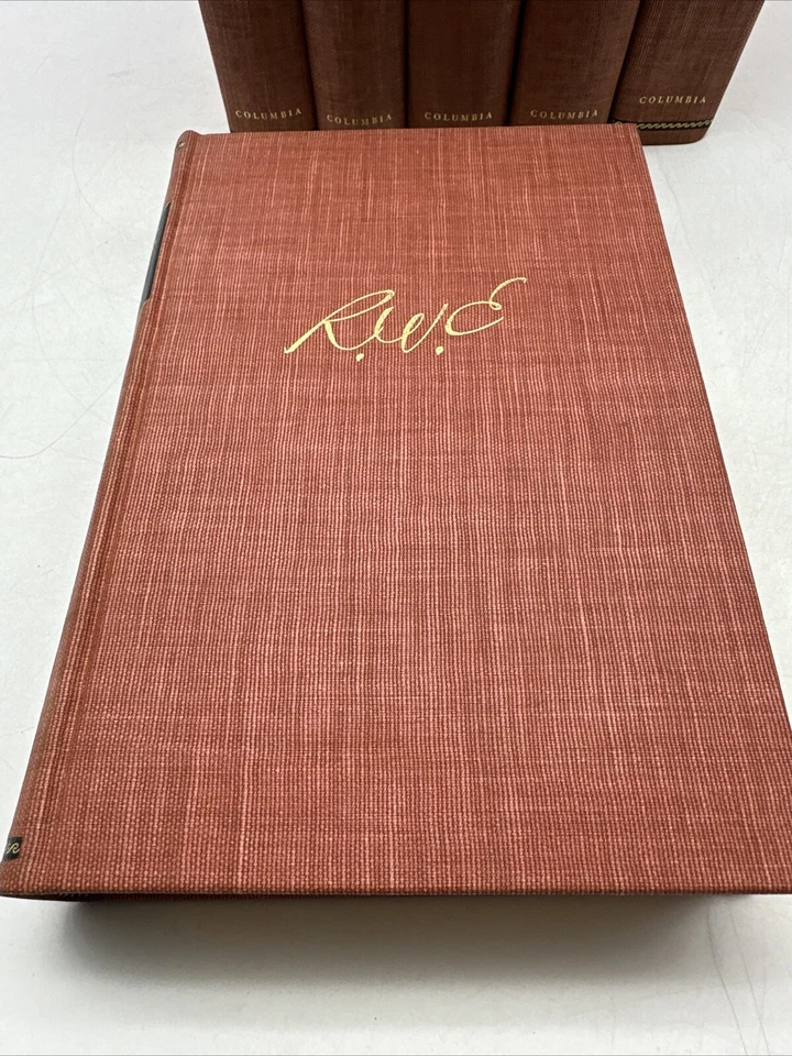 1939 Antiquarian - The Letters Of Ralph Waldo Emerson By Ralph L. Rusk Vol 1-6 Foto 3 de 4