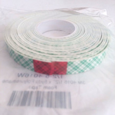 1 Roll 3M 4016 Double Sided Foam Tape 1/2" x 5 yards White 1/6" T9534016R NEW