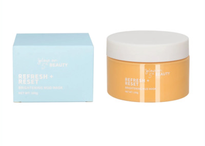 Glow on 5th Beauty, Refresh + Reset Brightening Mud Mask, Full Size 100g NIB