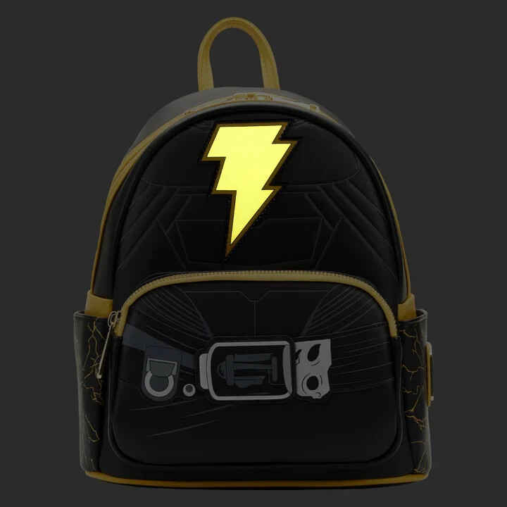 Loungefly DC Comics Black Adam Light Up Cosplay Mini Backpack Brand New With Tag Loungefly DC Comics Black Adam Light Up Cosplay Mini  main image 3