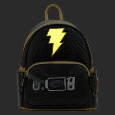 Loungefly DC Comics Black Adam Light Up Cosplay Mini Backpack Brand New With Tag Loungefly DC Comics Black Adam Light Up Cosplay Mini  main image 3