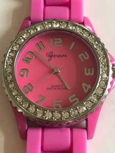 pink sports watch