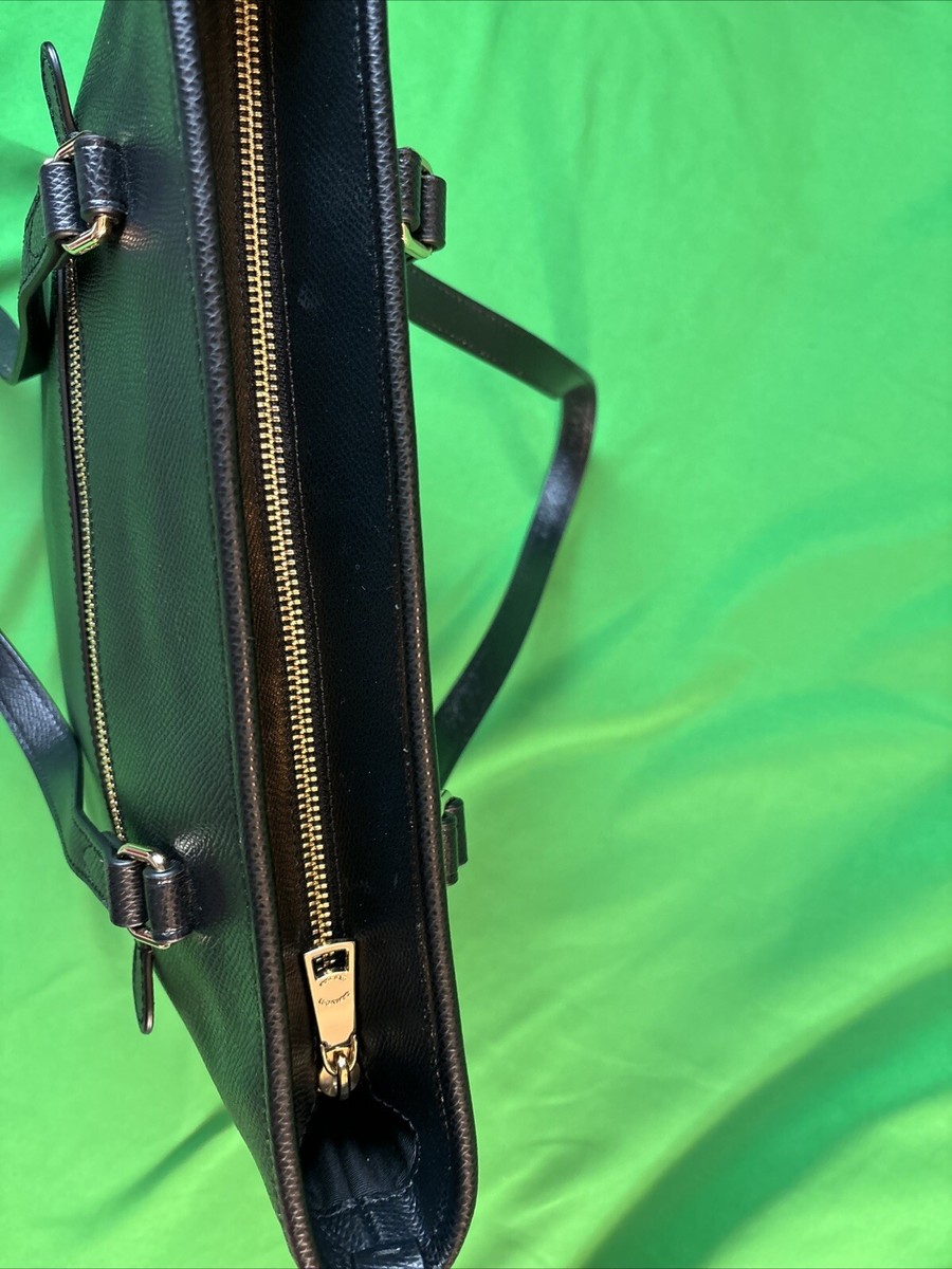 Coach BAY Womens Black Pebbled Leather Bay Tote F48637 Size Coach BAY Womens Black Pebbled Leather Bay Tote F48637 Size