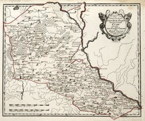 Ukraine Kiew Original Kupferstich Landkarte Reilly 1789