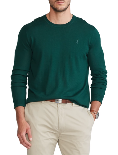 Tall Merino Wool Crewneck Sweater 