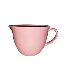 Vintage Pfaltzgraff Ceramic Pitcher Jug 7" Tall Pink Hope Breast Cancer Large 