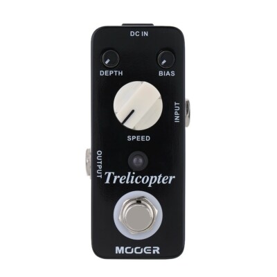Optical Various Tremolo Guitar Effect Pedal True Bypass, Bias/Depth/Speed Knobs