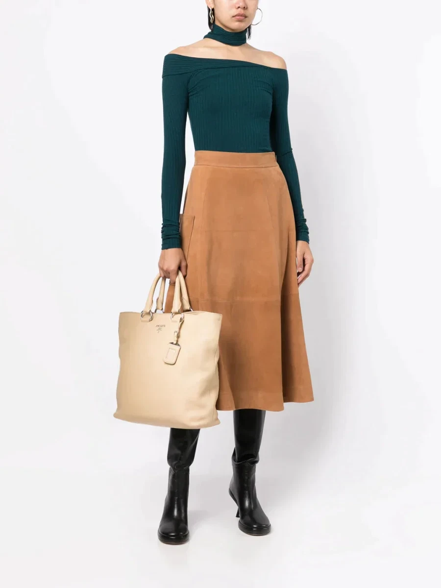 Prada vitello online daino shopping tote
