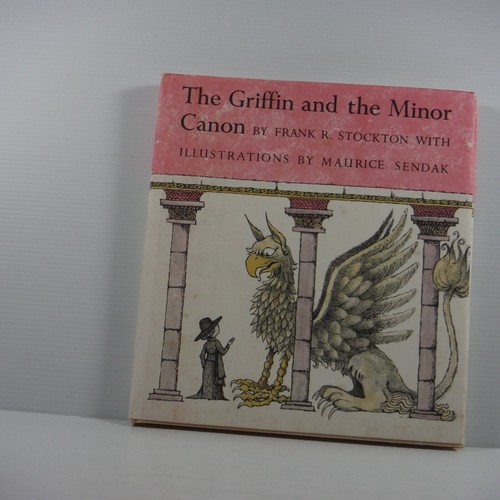 The Griffin and the Minor Canon by Frank R Stockton Maurice Sendak 1975 HCDJ BK - Picture 18 of 18