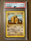 PSA 6 - Pokemon DUGTRIO - 1st EDITION Shadowless Base Set - 19/102 - Thin Stamp