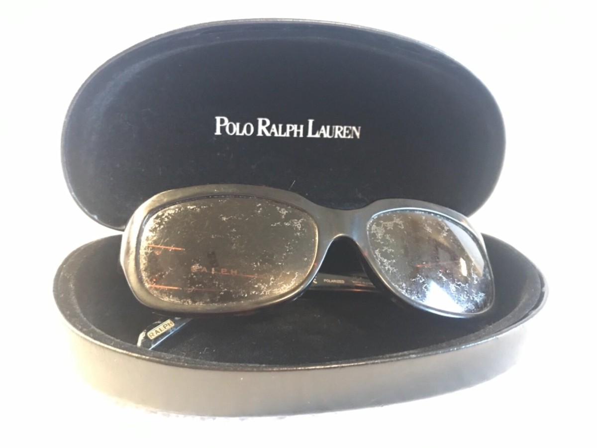 Ralph Lauren Womens Tortoise Shell Sunglasses and Case Polo Ralph Lauren PH4199U S (54 - 16) with Green lenses and  main image 4