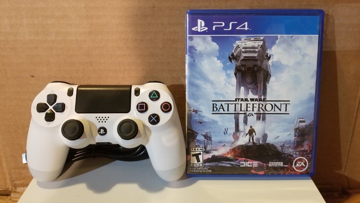PLAYSTATION 4 pro white 1 TB コントローラー2台付き PlayStation 4, PS4, 2 Controllers, All Necessary Cables