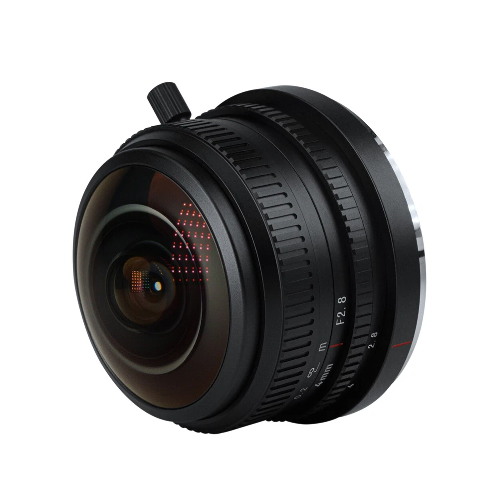 7artisans 4mm F2.8 APS-C Fisheye Lens for Fuji X mount fujifilm X-T3 X-Pro2 H2S - Image 3 of 4