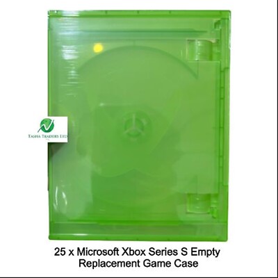 Microsoft Xbox Series S volle Höhe Hülle Ersatz Original-Zubehör-Hersteller leere Spielhülle x 25