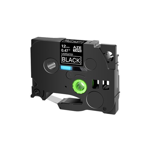 1 pieza compatible con cinta de etiqueta blanca sobre negra Brother TZe TZ335 PT-D200 H110 12 mm - Imagen 2 de 9