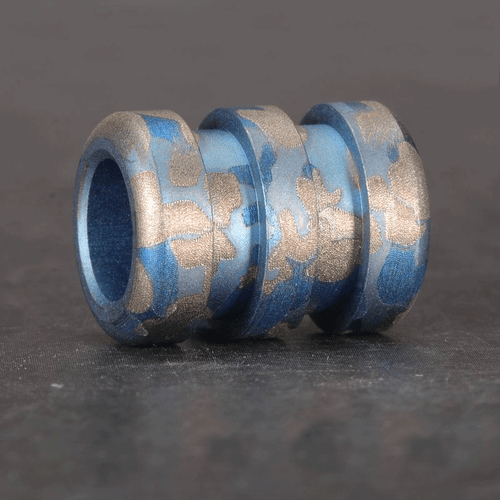 Titanium Alloy Knife Lanyard Bead Necklace Paracord Pendant Bracelet Bead DIY - Picture 25 of 28