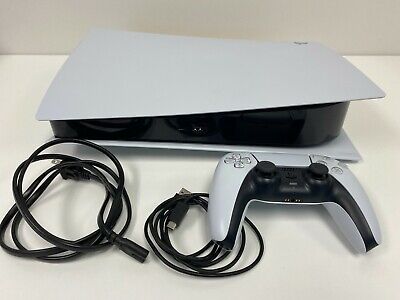 Sony PS5 Digital Edition Console - White for sale online