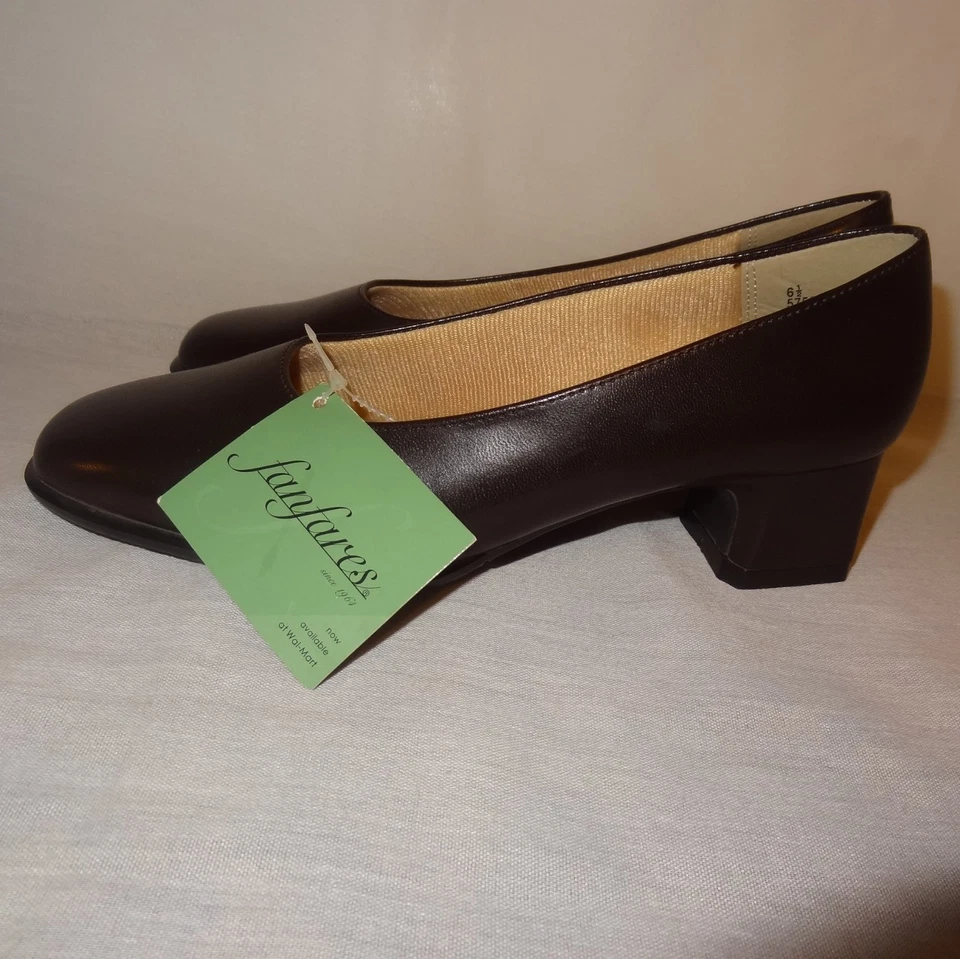 Farfares Comfort First Pumps Heels Shoes Brown Women Size 6.5 Mary Ann Slip On - Image 4 of 4