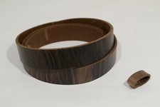 Belt Strip - Chocolate rustic oil tan pullup - 54" - Various Widths E417 