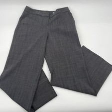 CLASSIQUES ENTIER Womens Wool Blend Career Pants Size 2 Lightweight Wide Leg