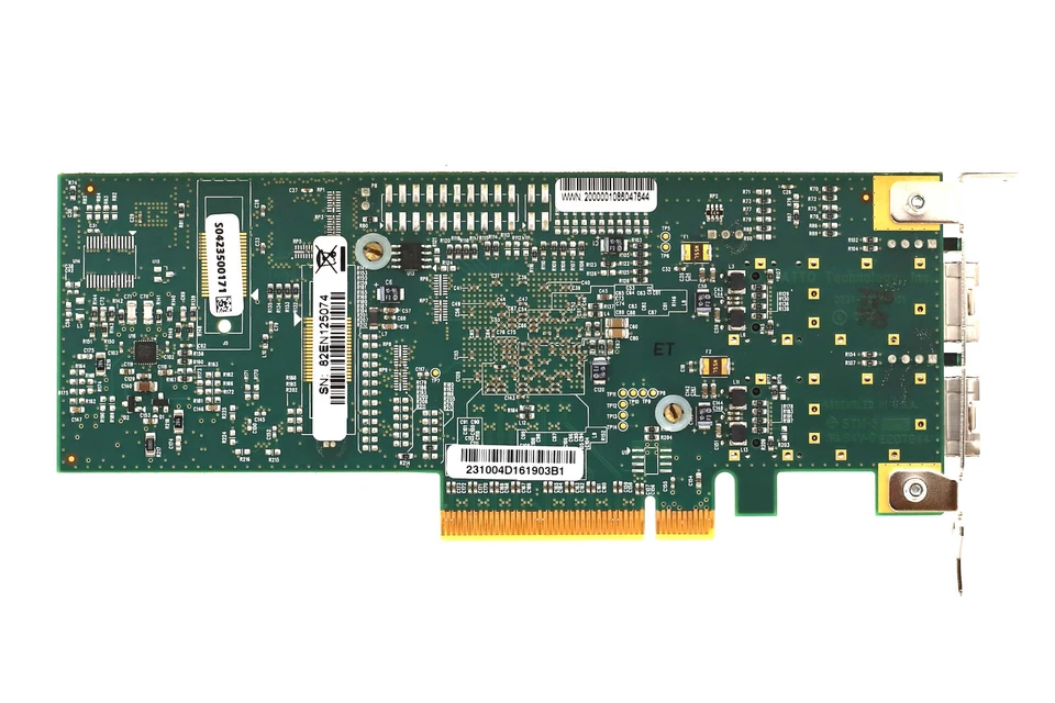 ATTO FC82EN Dual-Port 8GbE SFP PCIe Network Adapter P/N: 0231-PCBX-001 Tested - Image 4 of 4