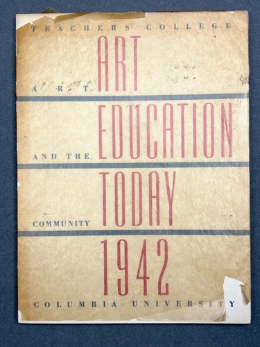 Maud R Hardman / Art Education Today 1942 1st Edition