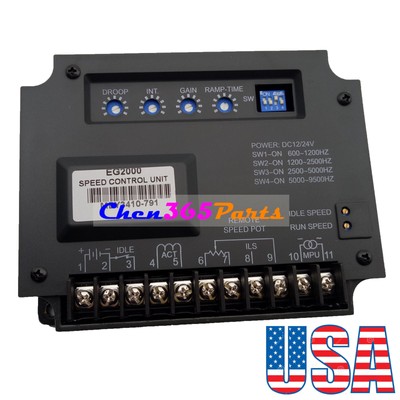 EG2000 Electronic Engine Speed Governor Controller Generator Controller Panel