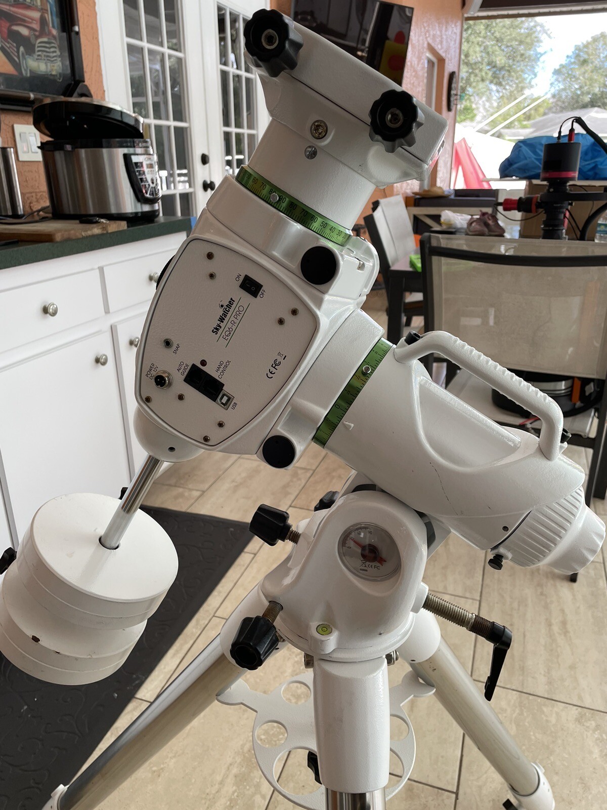 SkyWatcher EQ6R ProGoTo Equatorial Mount With Tripod eBay