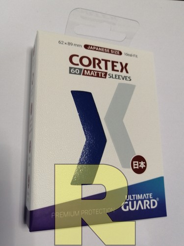 60 Sleeves Ultimate Guard Cortex ® 62X89 Japanese Size (YUGIOH) ® Matte Blue - Picture 2 of 2