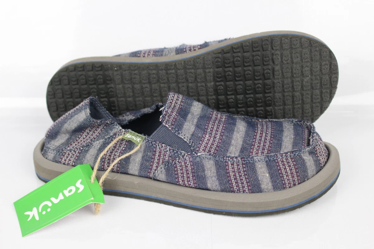 Chaussures Sanuk Donna Patriot Pour Filles – Modèle Trottoir – Ambiance Surfeurs – Icone Américaine