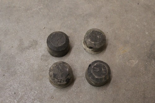2006 KAWASAKI PRAIRIE 360 4X4 RUBBER AXLE NUT CAPS COVERS 06 #2 - Picture 3 of 8