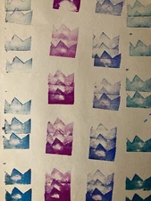 Tres Beau Dessin Tampon Encre 1979 Supports Surfaces  No Pincemin No Viala Art