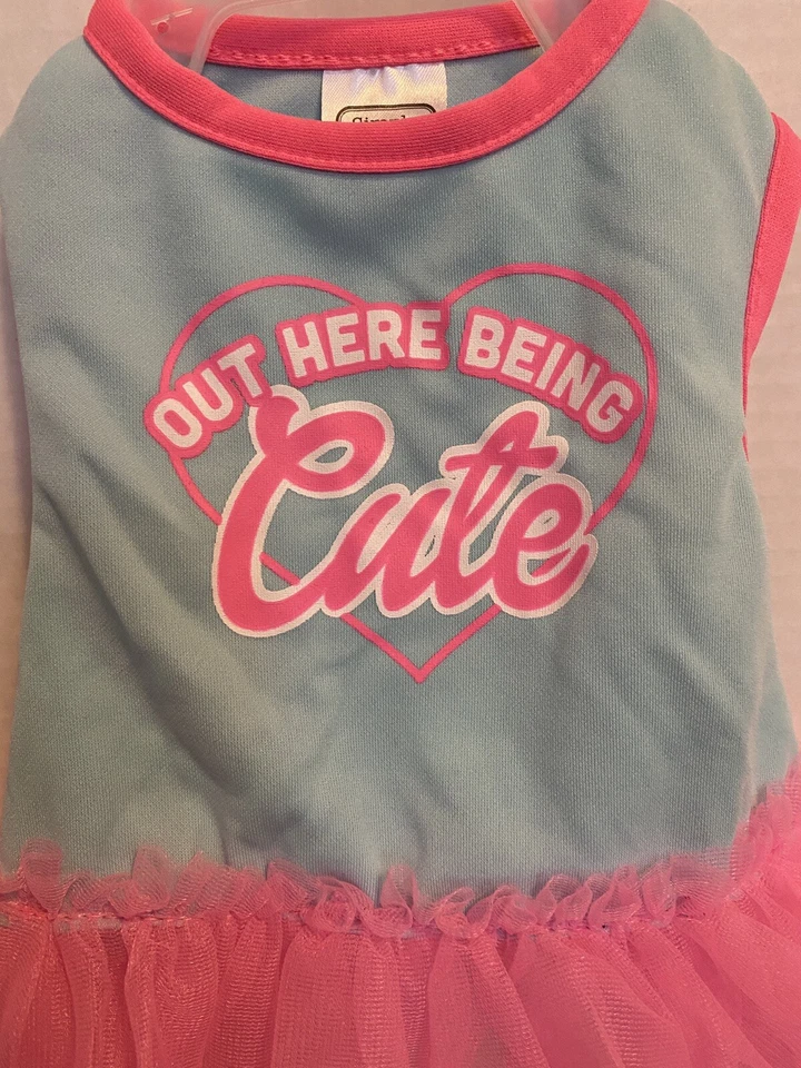 hermoso vestido tutú perro (talla pequeña) Foto 2 de 4