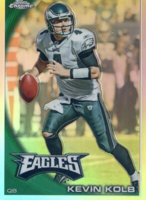 2010 Topps Chrome Refractor #C137 Kevin Kolb