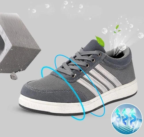 Sicherheitsschuhe Herren Damen Arbeitsschuhe Stahlkappe Sportliche Sneakers - Bild 6 von 12