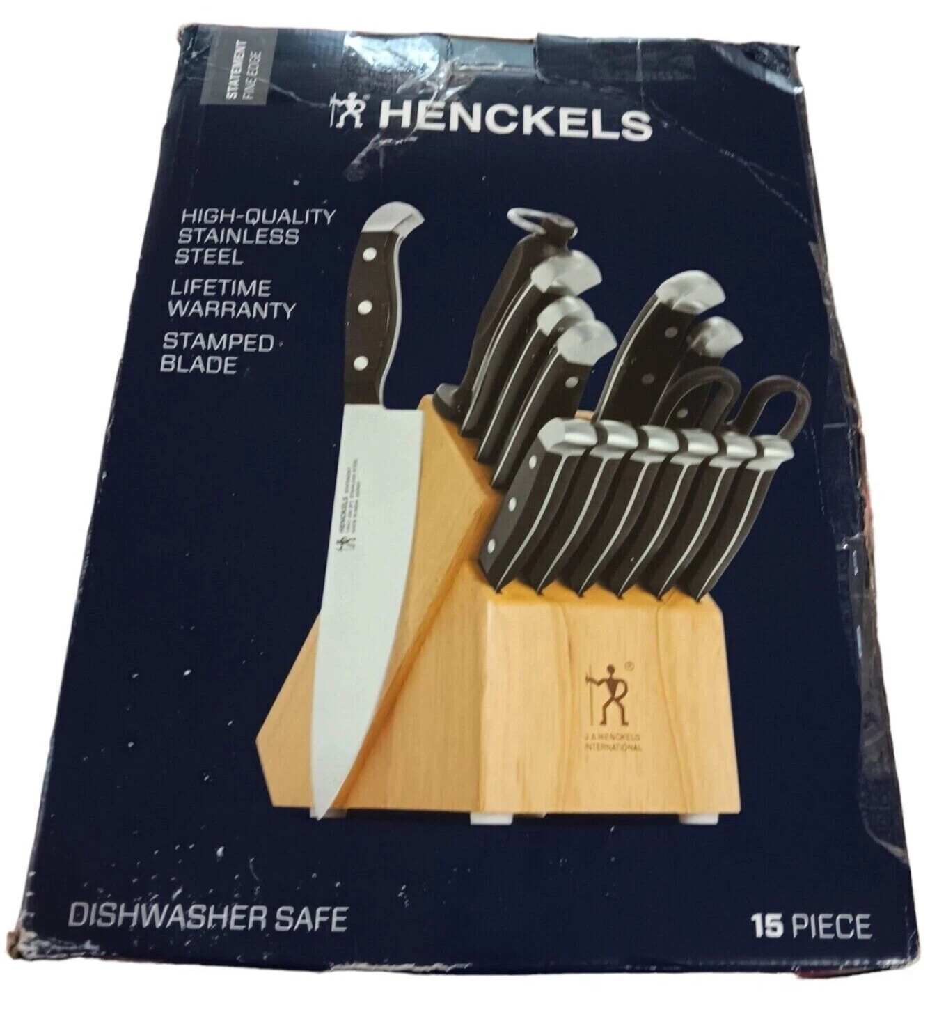 Henckels Statement PREMIUM QUALITFine Edge 15 pieces knives set stainless steel
