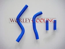 NJ-FOR YAMAHA YZ125 2003-2008 Silicone Radiator Hose Kit 03 04 05 06 07 08 BLUE