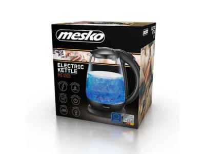 Mesko Schnurloser Glas Wasserkocher 1,7 L MS 1263