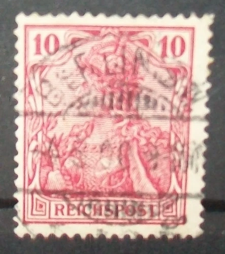 N°1879T STAMP DEUTSCHE REICHSPOST CANCELED CHECKED OUT Aus