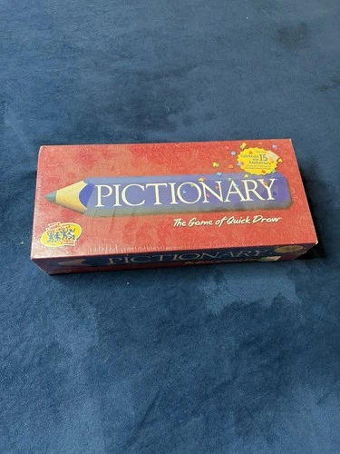 Hasbro Pictionary The Game of Quick Draw Gameplay 2000 (SEE PHOTOS) New! Vtg