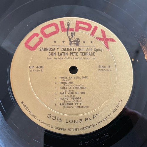 Latin Pete Terrace - Sabrosa Y Caliente LP Colpix 1962 CP 430 mono VG+ in shrink - Bild 4 von 4