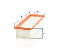 MANN-FILTER C27010 Luftfilter für DACIA