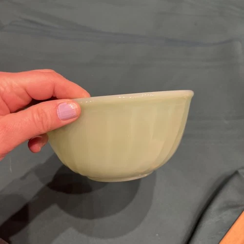 Vintage Fire King Jadeite Oven Ware 5" Chili Soup Cereal Bowl