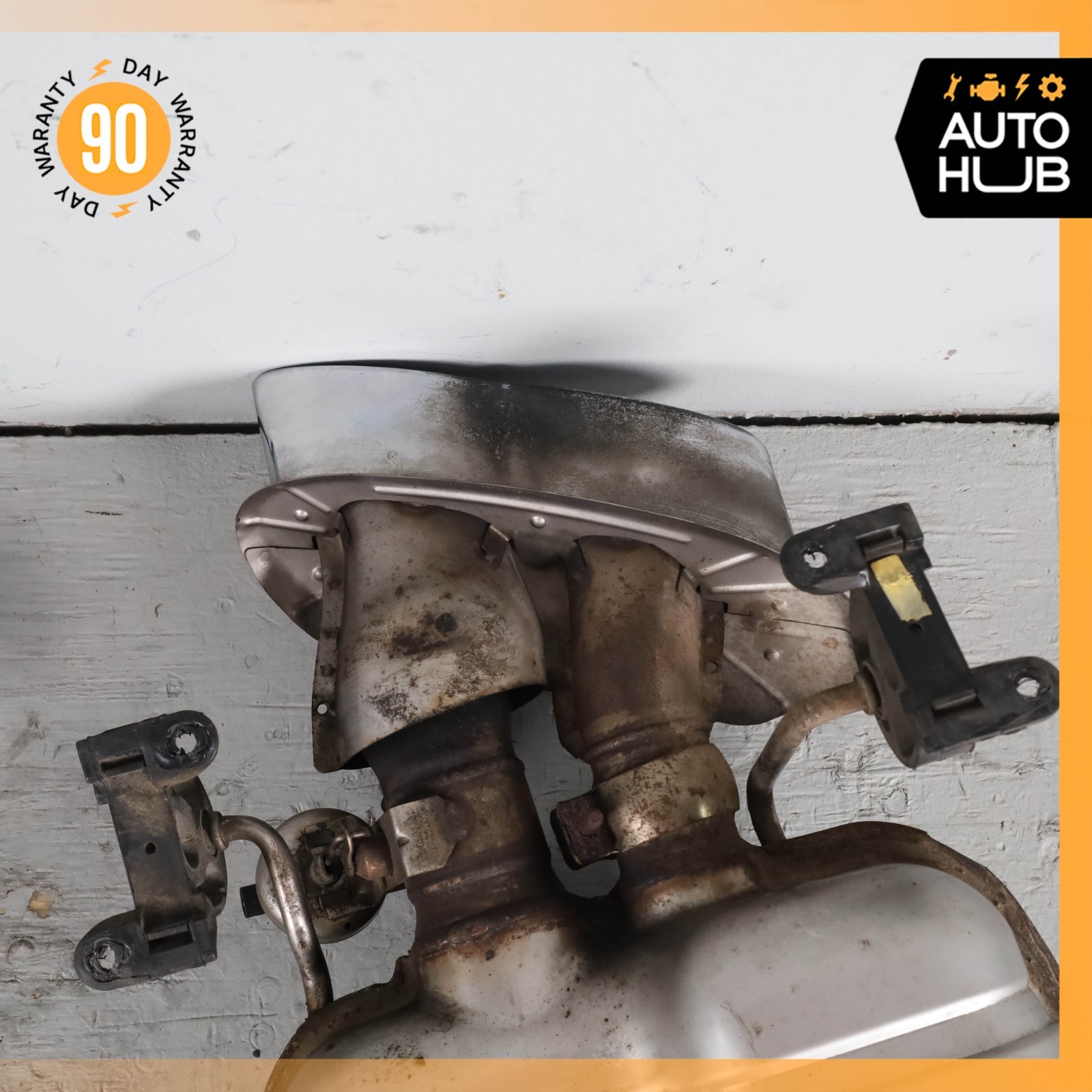 13-17 Bentley Continental GT GTС 4.0L V8 Exhaust Mufflers Set 3W0253611E OEM
