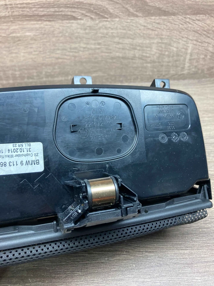 9113863 9179821 BMW 7 Series F01 Front Center Console Drink Cup Holder - Image 4 of 4