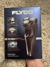 FLYCO FS372US Electric Shaver Wet Dry Washable Rotary Razor Pop-Up Trimmer